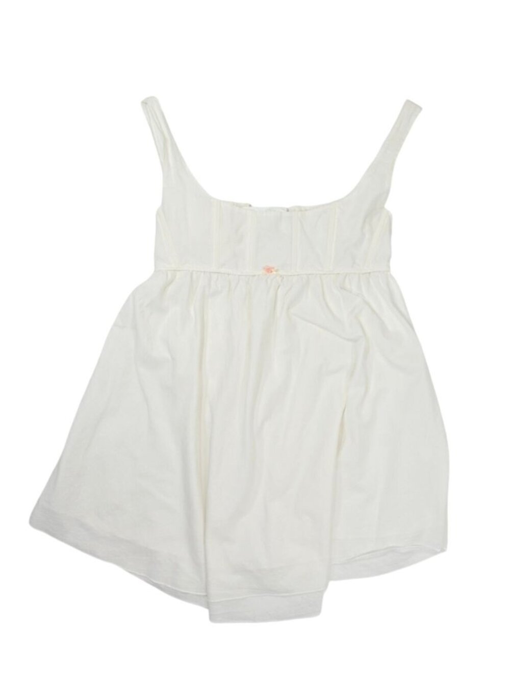Kitteny Madalene Dress in White